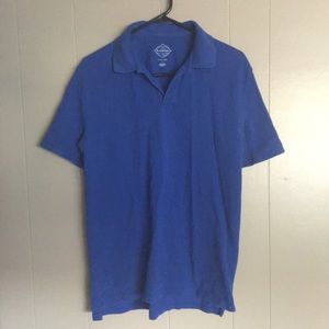Royal blue men’s polo